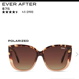 Quay ever after sunglasses